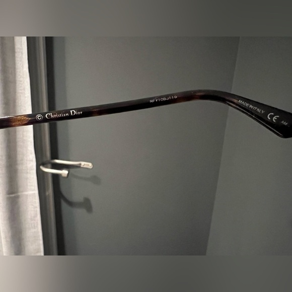 Christian Dior Blue Reflective Mirrored Sunglasses - Picture 7 of 10